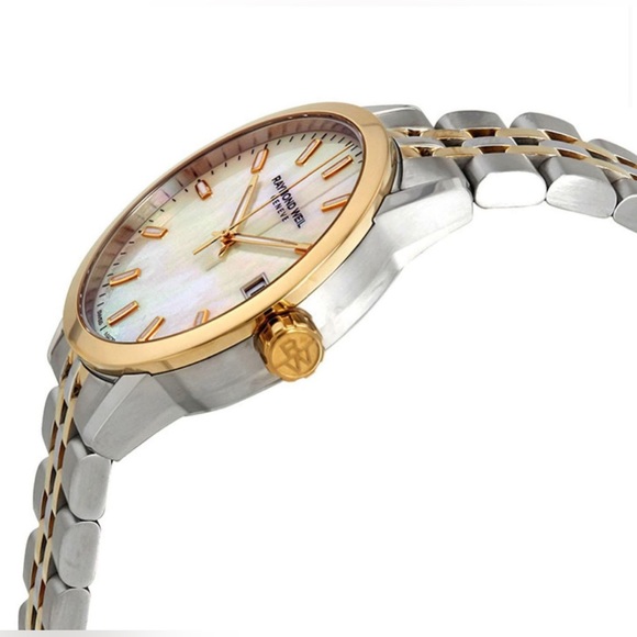 New authentic Raymond Weil Freelancer Women's Two-Tone Watch! - Picture 2 of 10
